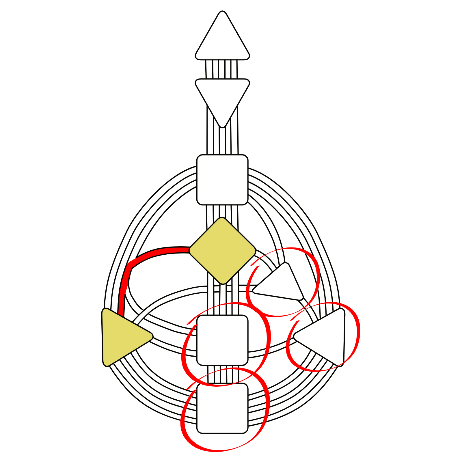 Projetor Classico Desenho Humano